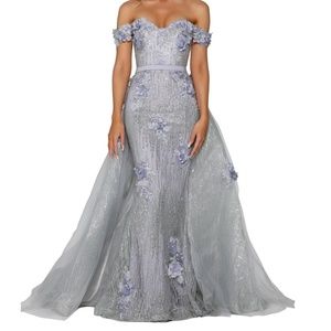 Portia and Scarlett Dress PS6015 in Ice color